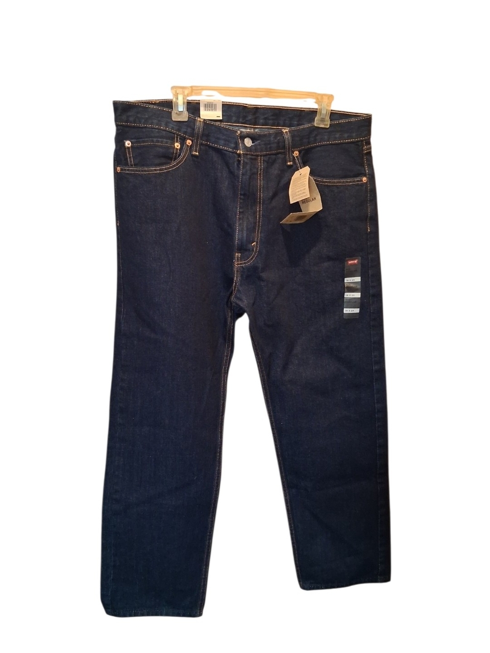 Levi's Dark Blue Regular Fit Men's Jeans